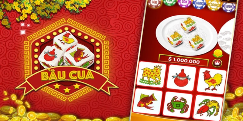 Luật chơi bầu cua live 8us